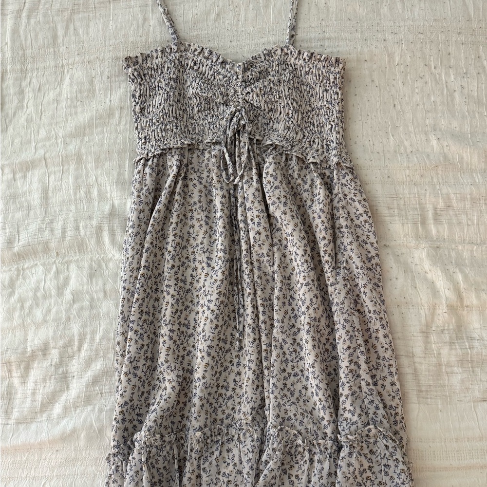 Floral Spaghetti Strap Dress